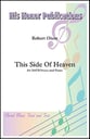 This Side Of Heaven SATB choral sheet music cover